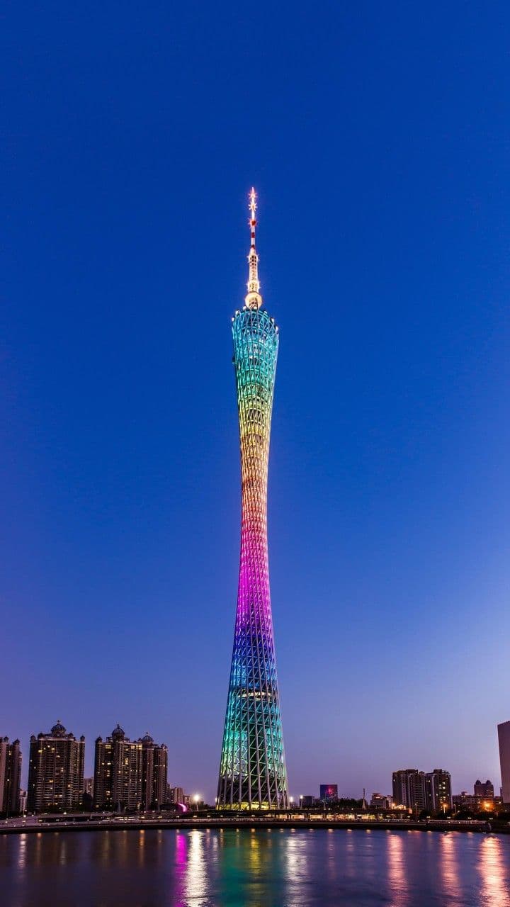 广州塔夜景